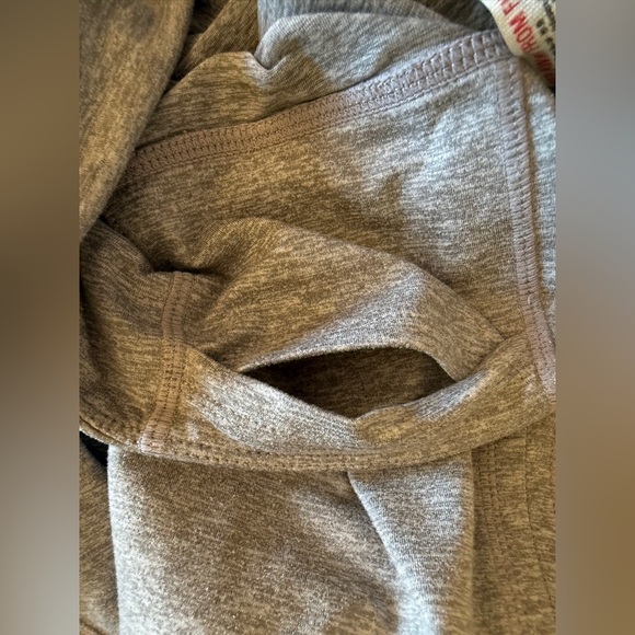 FREE PEOPLE FP Movement Infinity Gray Leggings with Cutout Details - Picture 14 of 14